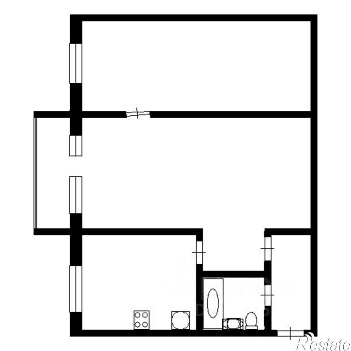 2-комн квартира Московский проспект, 16,  д. 16