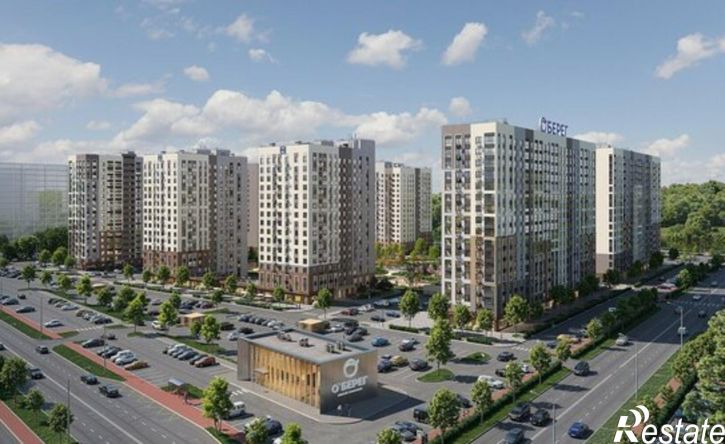 3-комн квартира в новом доме ЖК ОБерег