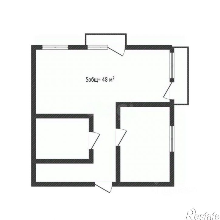 2-комн квартира ул 3 Интернационала, 10,  д. 10