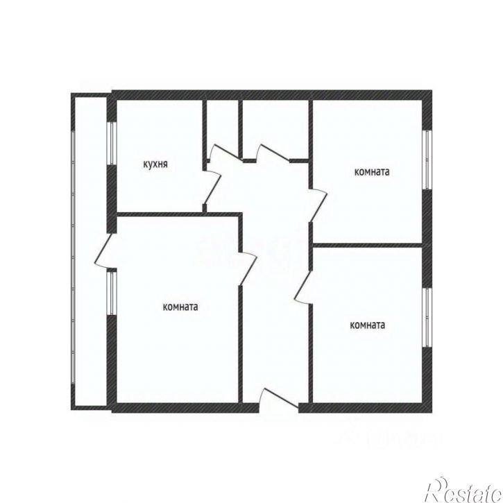 3-комн квартира ул Белорусская, 50,  д. 50