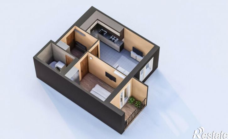 2-комн квартира в новом доме Бежицкая улица, 21Б,  д. 21Б