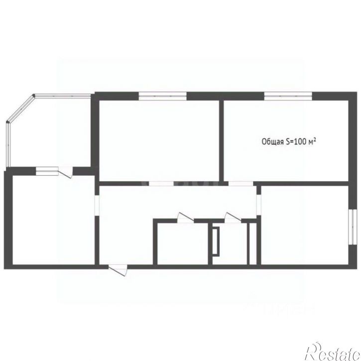 3-комн квартира ул Луначарского, 7А,  д. 7А