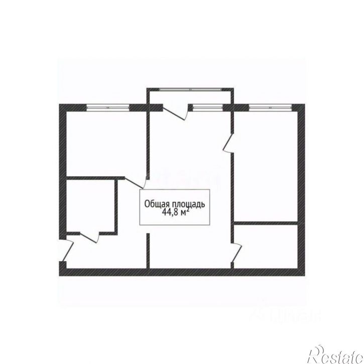 3-комн квартира улица Костычева, 37,  д. 37