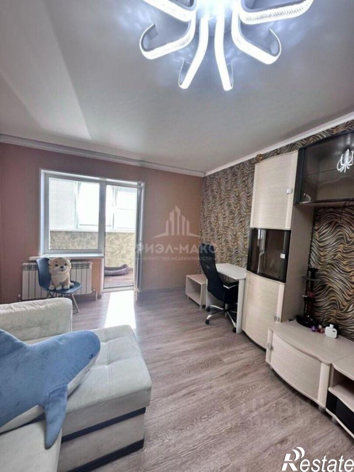 1-комн квартира улица Комарова, 59,  д. 59