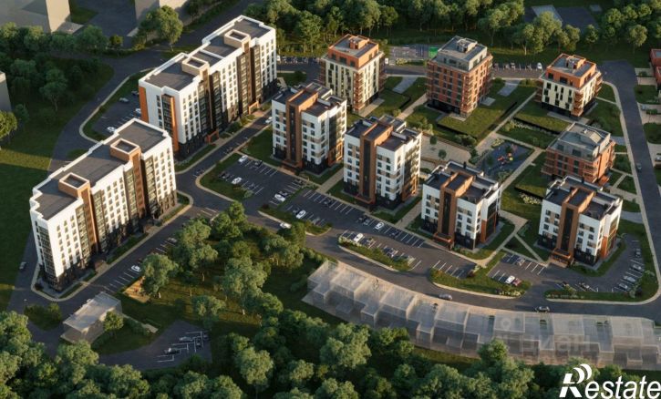 3-комн квартира в новом доме Степная улица, 14,  д. 14