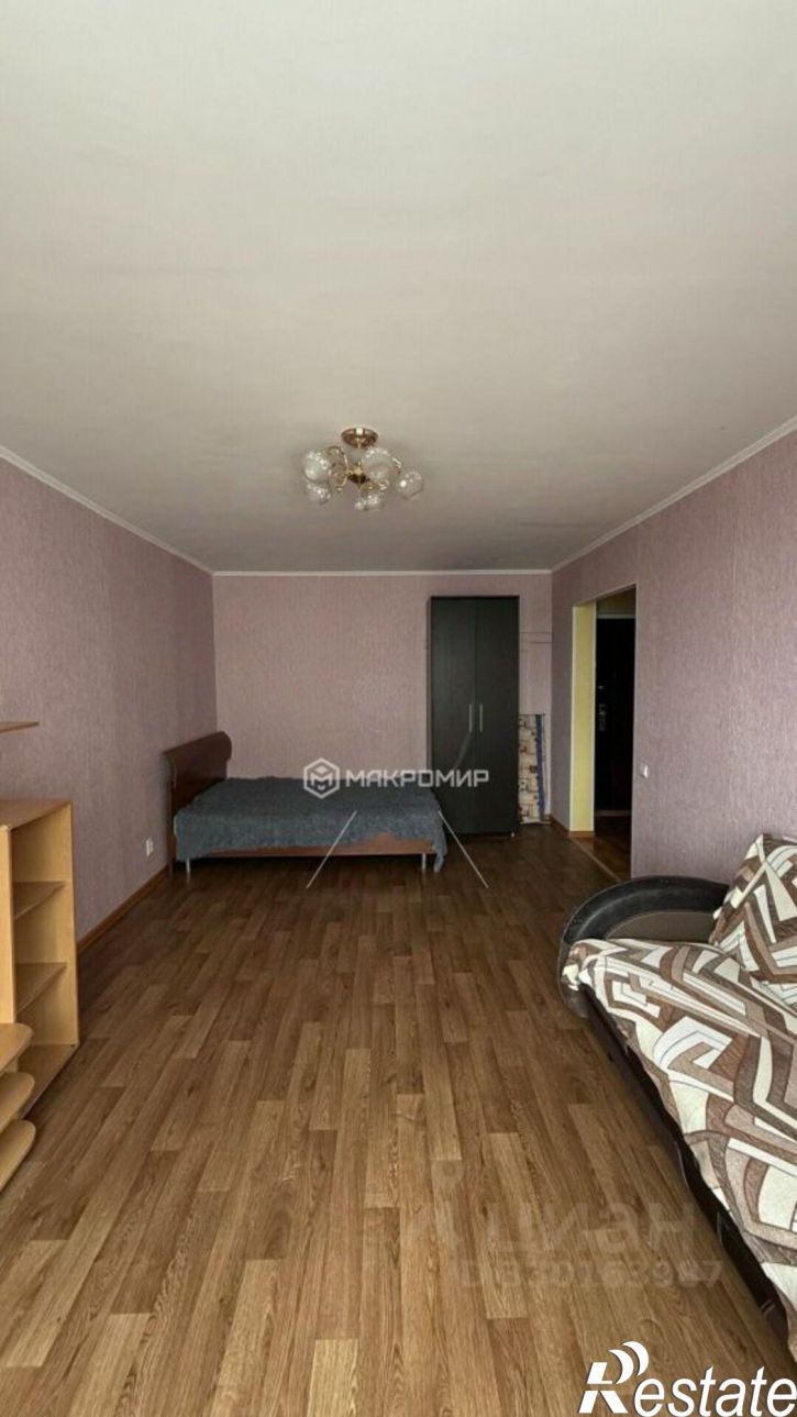 1-комн квартира улица Комарова, 59,  д. 59