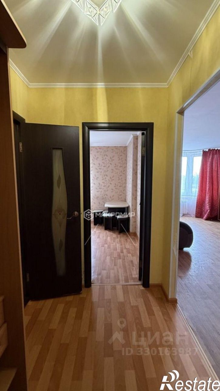 1-комн квартира улица Комарова, 59,  д. 59