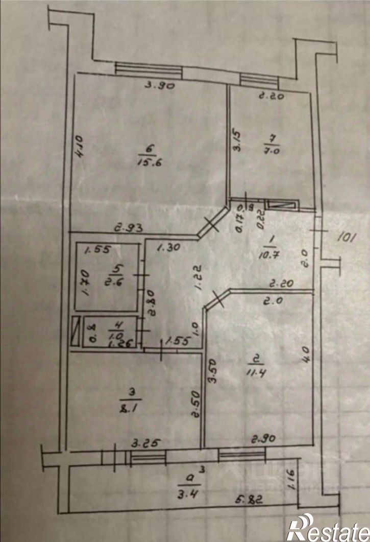 3-комн квартира Транспортная улица, 11,  д. 11
