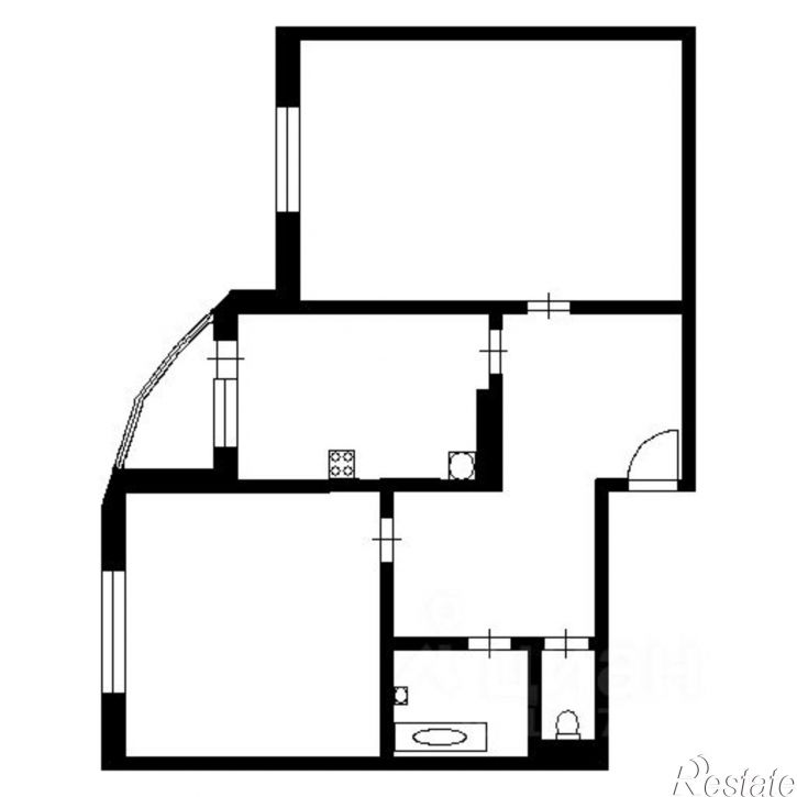 2-комн квартира ул Брянского Фронта, 22/1,  д. 22/1