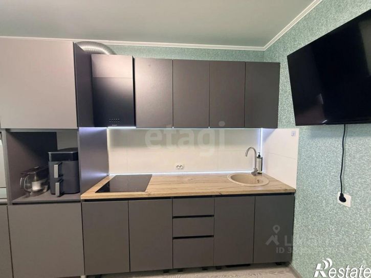 1-комн квартира улица Клары Цеткин, 10Б,  д. 10Б
