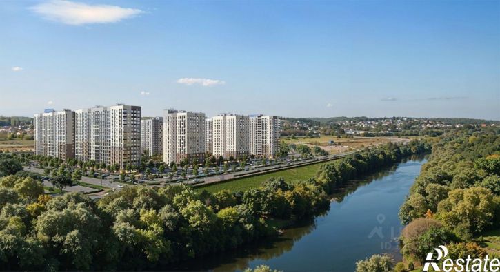 3-комн квартира в новом доме Флотская улица