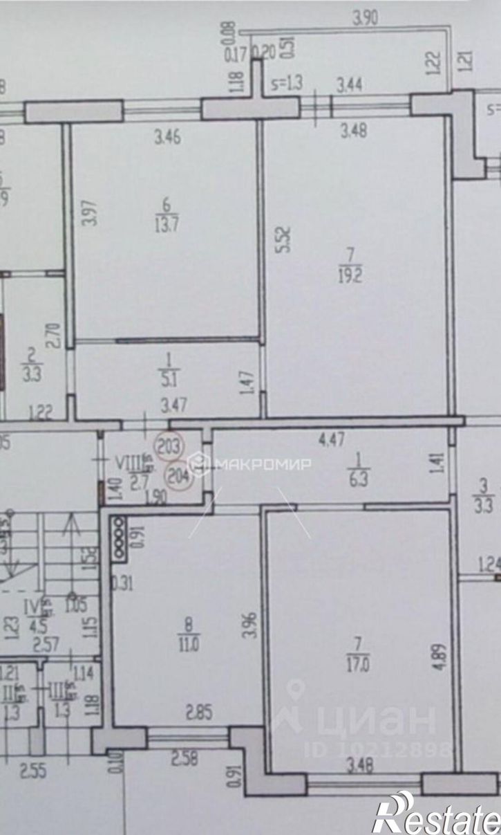 3-комн квартира ул Романа Брянского, 15/1,  д. 15/1