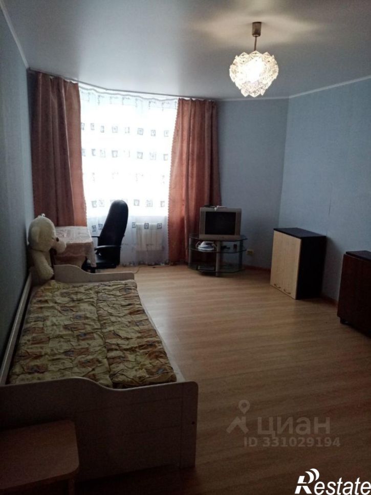 1-комн квартира улица Комарова, 53,  д. 53