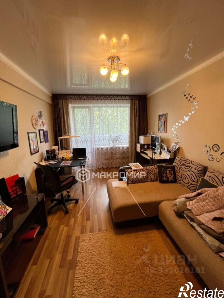 3-комн квартира улица Костычева, 39А,  д. 39А