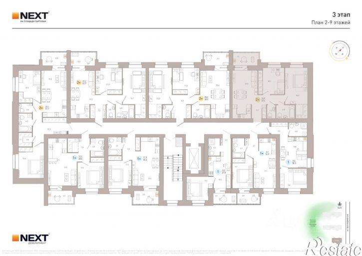 2-комн квартира в новом доме улица Крапивницкого, 39 к2,  д. 39 к2