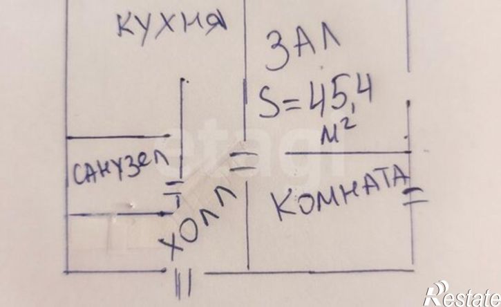 2-комн квартира ул Вяземского, 2,  д. 2