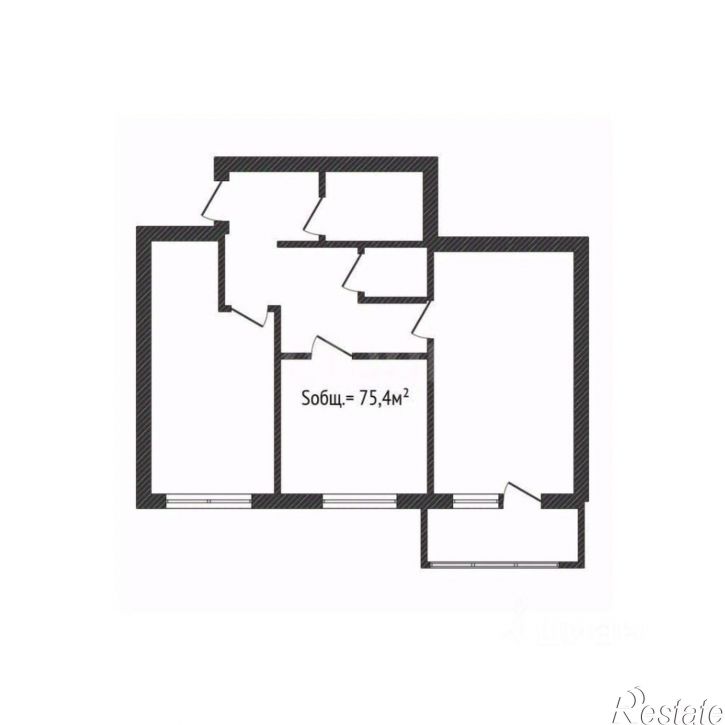 2-комн квартира ул Ильи Иванова, 3А,  д. 3А