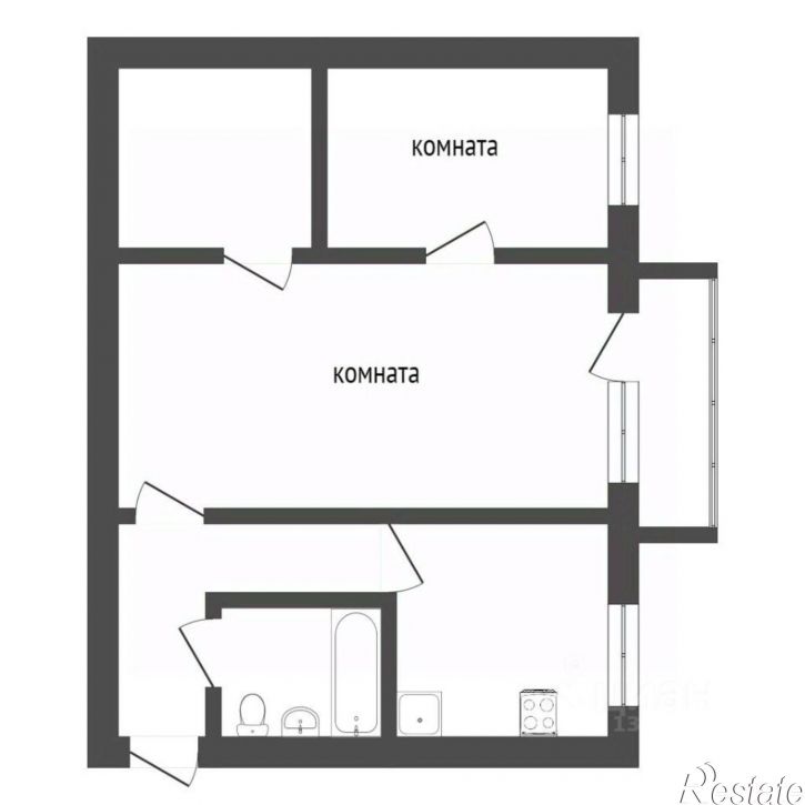 2-комн квартира ул Димитрова, 83,  д. 83