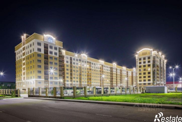 2-комн квартира в новом доме ул Ульянова, 24,  д. 24