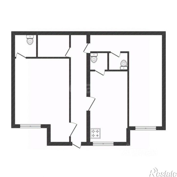 3-комн квартира ул Белобережская, 22,  д. 22