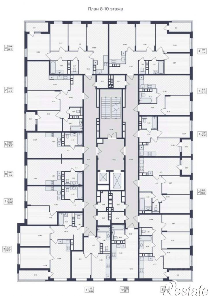 3-комн квартира в новом доме ул Дуки, 48А,  д. 48А