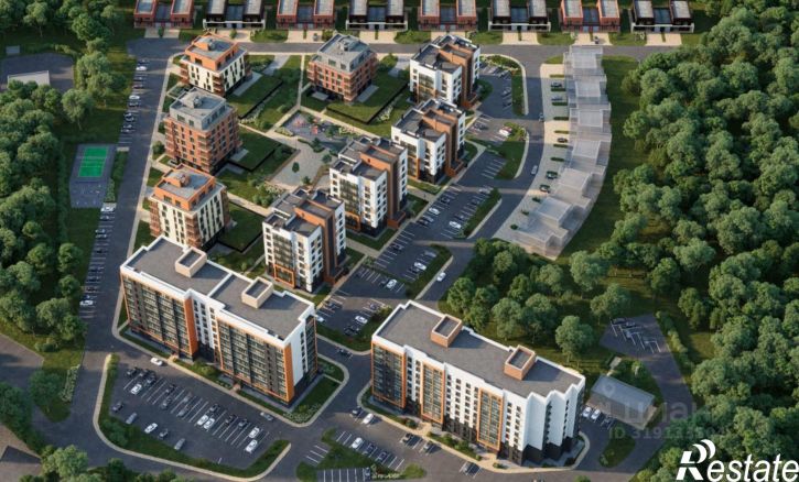 2-комн квартира в новом доме клубный квартал Гринвуд