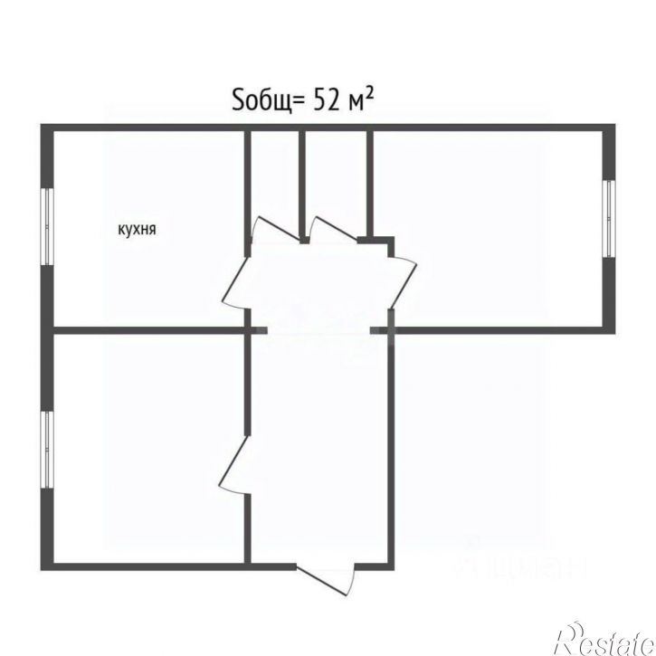 2-комн квартира ул Пушкина, 37,  д. 37