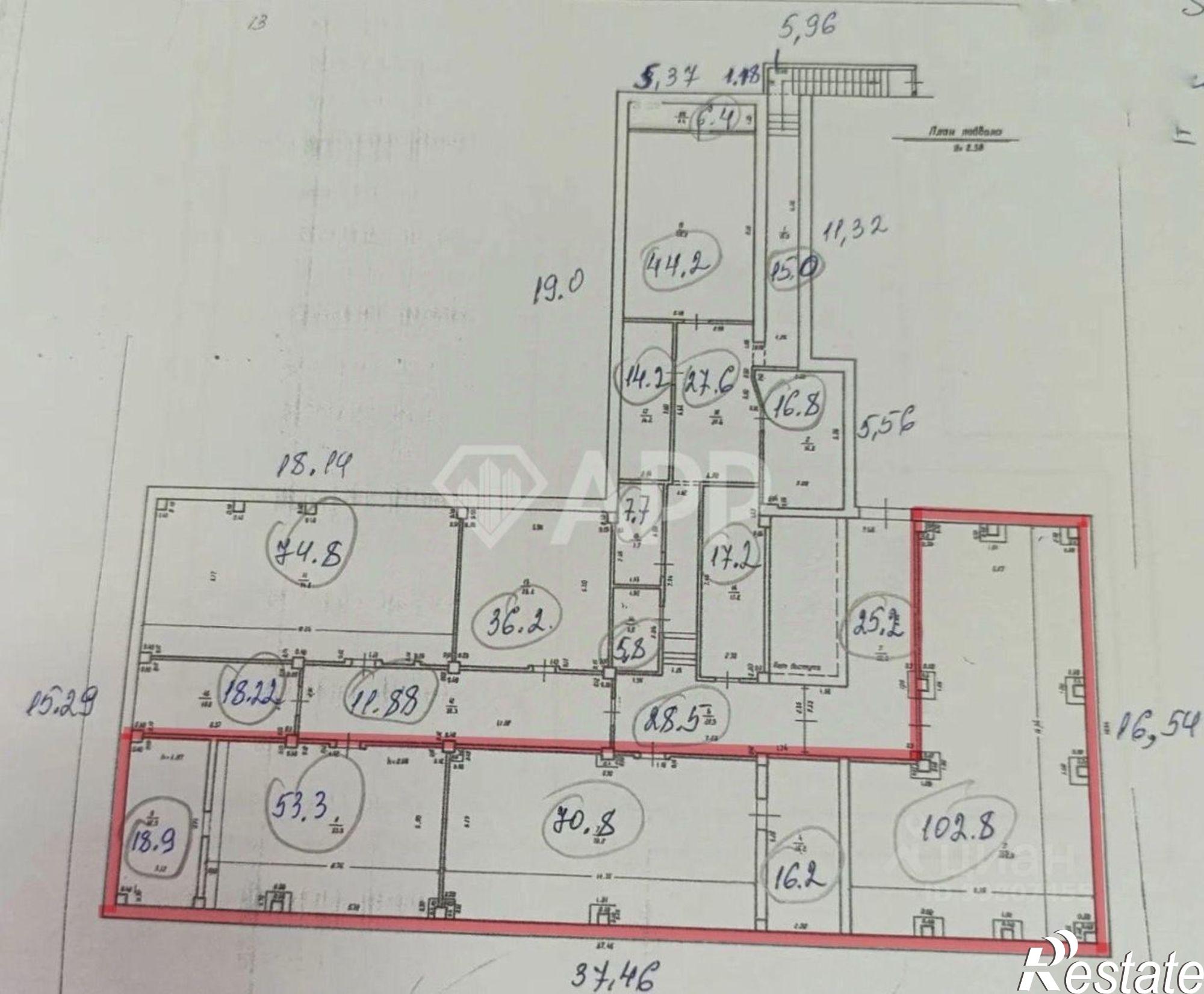 Сдать складское помещение за 62 356 рублей на ул Комарова, 37А