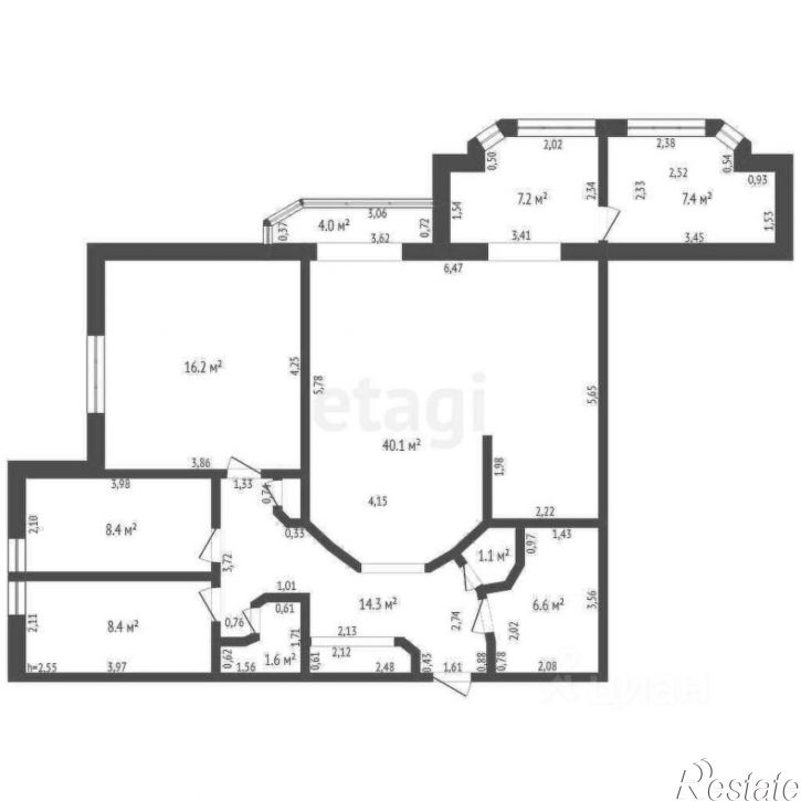 5-комн квартира ул Ромашина, 32,  д. 32