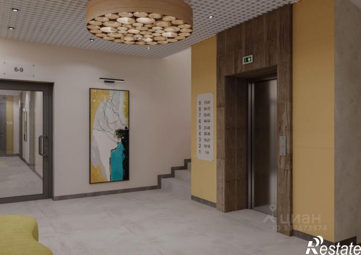 2-комн квартира в новом доме улица Комарова, 47а