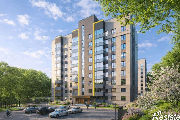 1-комн квартира в новом доме ул Крапивницкого, 39,  д. 39