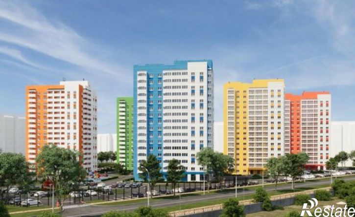 1-комн квартира в новом доме улица Братьев Ткачёвых, 15к3