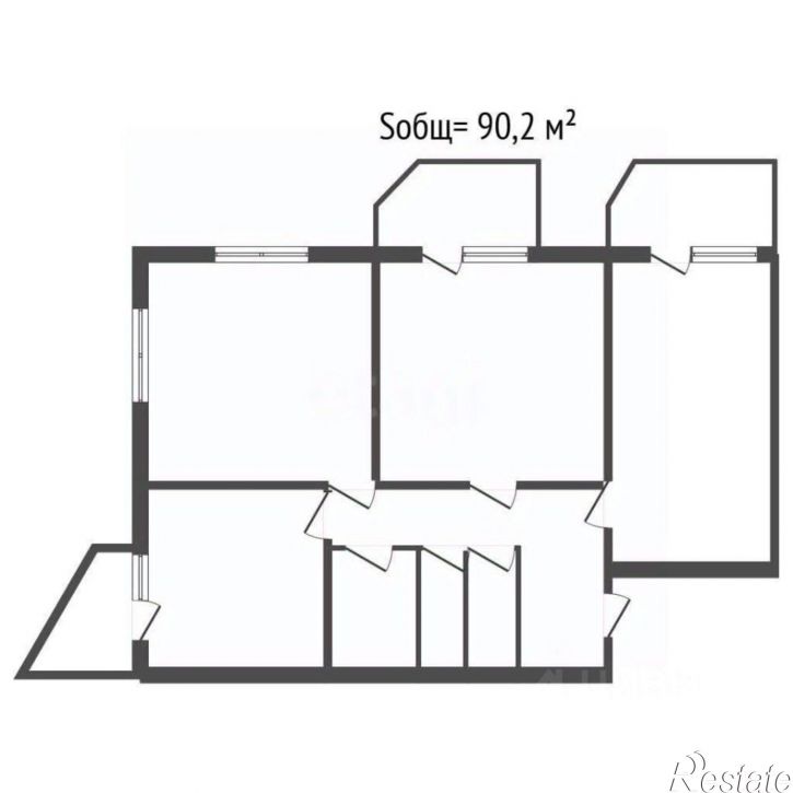 3-комн квартира ул Фокина, 115,  д. 115