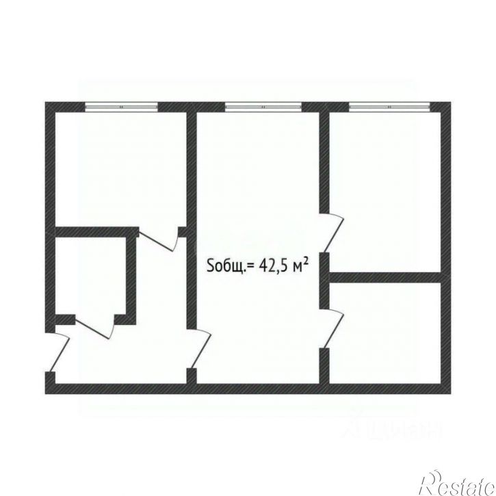 2-комн квартира ул Металлургов, 19,  д. 19