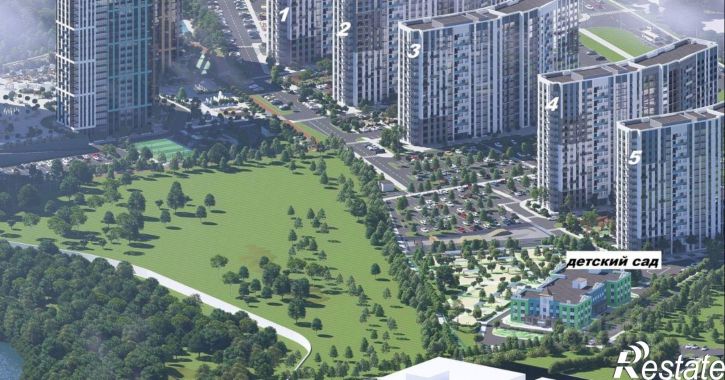 1-комн квартира в новом доме Московский микрорайон