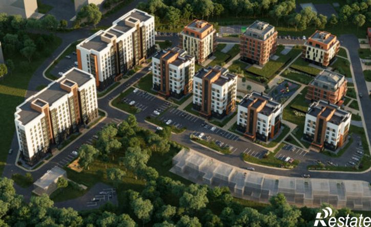 2-комн квартира в новом доме клубный квартал Гринвуд