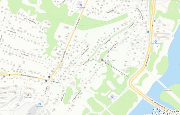 Земельный участок ул Сакко и Ванцетти, 49,  д. 49