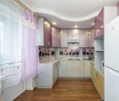 1-комн, 36кв м, этаж 5/19 ул Комарова, 61