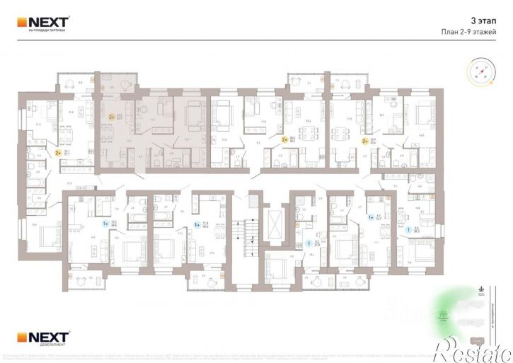 2-комн квартира в новом доме ул Крапивницкого, 39,  д. 39