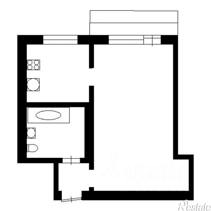 1-комн квартира ул Профсоюзов, 7,  д. 7