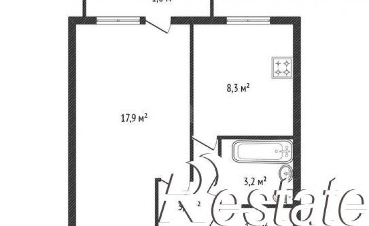 1-комн квартира проспект Ленина, 4В,  д. 4В