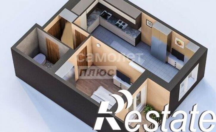 2-комн квартира Бежицкая улица, 21Б,  д. 21Б