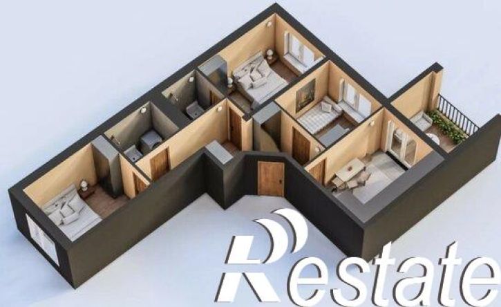 3-комн квартира Бежицкая улица, 21Б,  д. 21Б